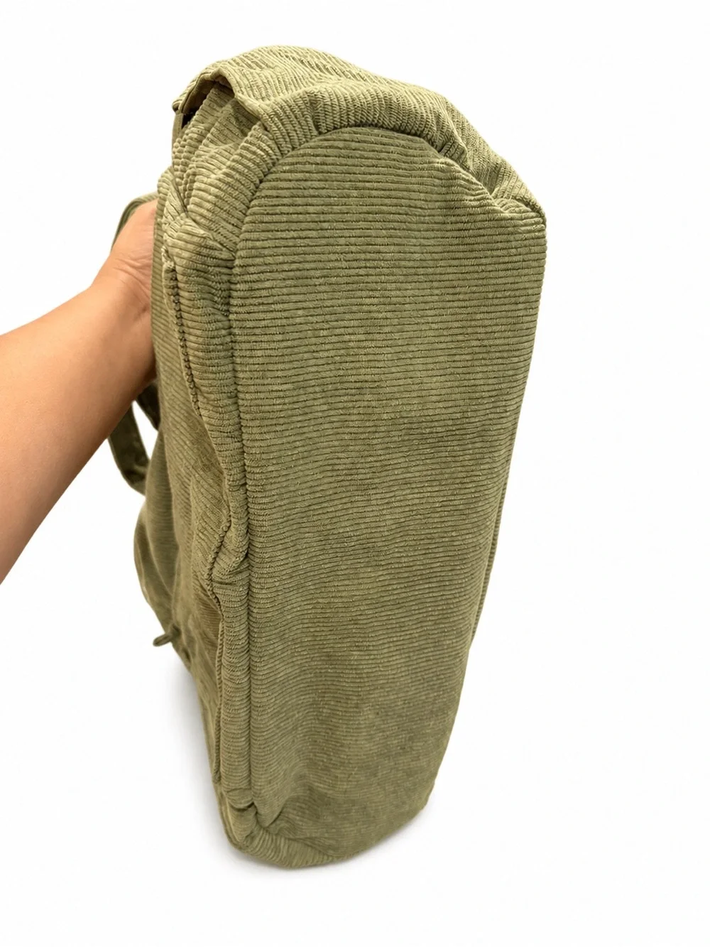 Bagstellar Olive Corduroy Tote/Travel Bag Pre-owned